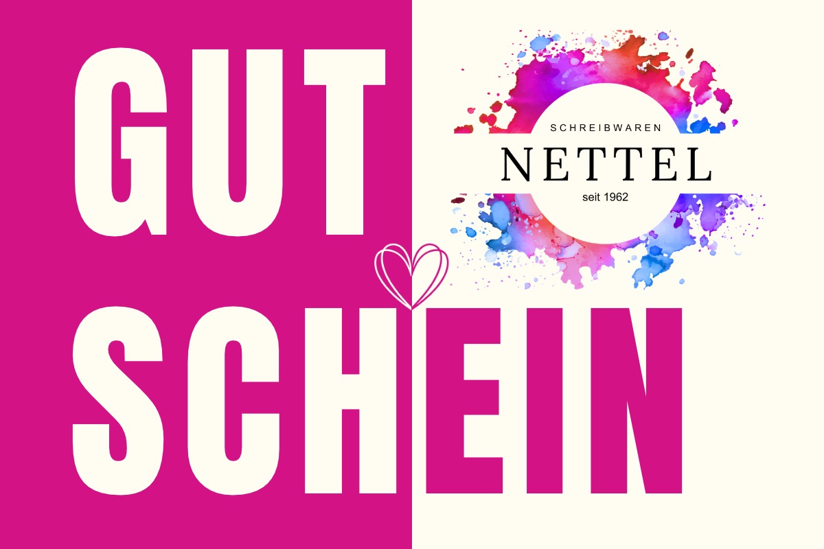 Geschenkgutschein von Schreibwaren Nettel in Gersthofen