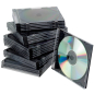 Preview: CD Hülle SlimCase 25ST sw/trans