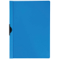 Preview: Klemmmappe A4 transparent blau