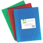 Preview: Sichtmappe A4 transp. blau