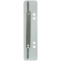 Preview: Heftstreifen PP 34x150mm 25ST grau