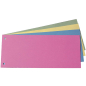 Preview: Trennstreifen 10,5x24cm sortiert 40 ST
