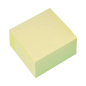 Preview: Haftnotizblock 76x76mm gelb