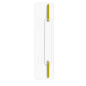 Preview: Heftstreifen PP 34x150mm 25ST weiß