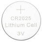 Preview: Knopfzellen-Batterie CR2025 4er silber