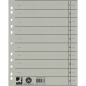 Preview: Trennblatt A4 100ST grau