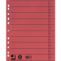 Preview: Trennblatt A4 100ST rot