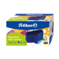 Preview: PELIKAN Wasserbecher mit Pinselhalter blau