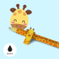 Preview: Löschbarer Gelstift - Erasable Pen - GIRAFFE