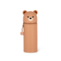 Preview: 2-in-1-Federmäppchen aus Silikon - Kawaii  - TEDDY BEAR