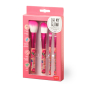 Preview: LEGAMI Set mit 4 Schminkpinseln - Oh My Glow! - Flowers