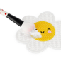 Preview: LEGAMI Reinigungspad für Make-up-Pinsel - Brush it Off! - Daisy