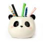 Preview: Keramik-Stiftehalter - Desk Friends  - PANDA