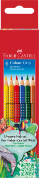 FABER-CASTELL Farbstiftetui Grip 2001 6ST