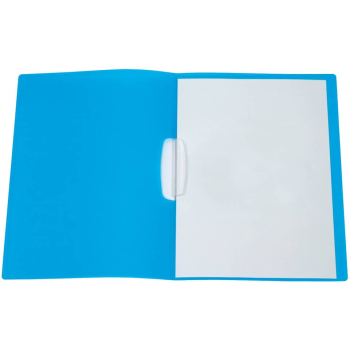Klemmhefter A4 transluzent blau