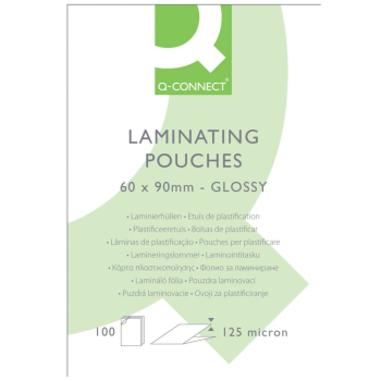 Folientasche 60x90mm 2x125mym 100ST