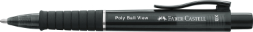 Kugelschreiber Poly Ball View schwarz