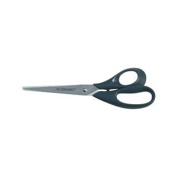 Schere 21cm Griff schwarz
