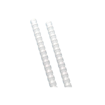 Spiralbinderücken 12mm 21R weiß