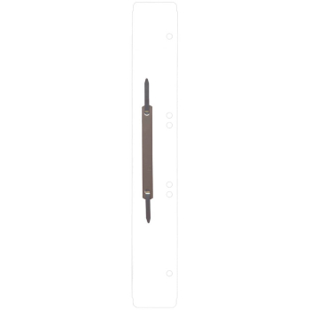 Heftstreifen PP 45x310mm 25ST weiß