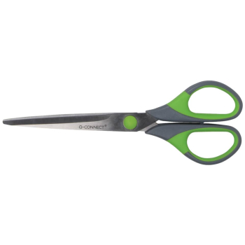 Schere 17,5cm grau/grün