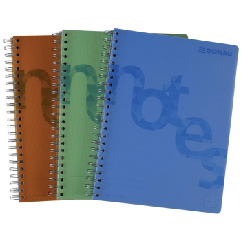Collegeblock PP Cover A4 kariert blau