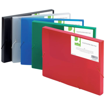 Heftbox A4 transl.rot