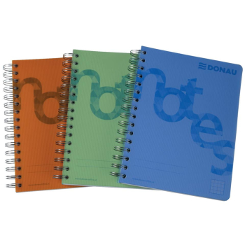 Collegeblock PP Cover A5 kariert blau