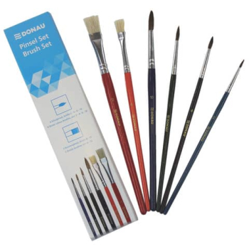 DONAU Pinsel-Set 6-teilig