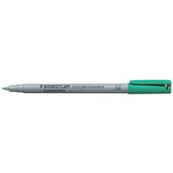 Folienstift Lumocolor M grün non-permanent