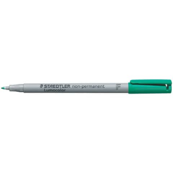 Folienstift Lumocolor F grün non-permanent