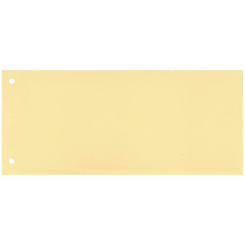 Trennstreifen 10,5x24cm 100ST gelb