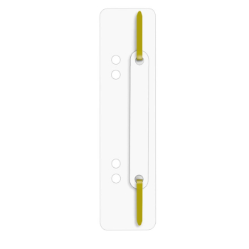 Heftstreifen PP 34x150mm 25ST weiß