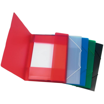 Gummizugmappe A4 schwarz