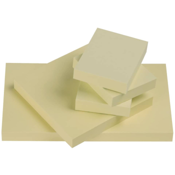 Haftnotizblock 76x127mm gelb