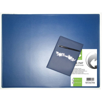 Schreibunterlage 53x40cm blau