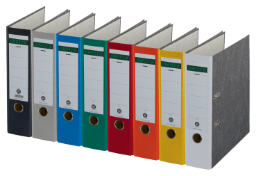 LEITZ Centra Ordner Pappe A4 8cm (Farbauswahl) – Produktabbildung