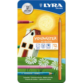 LYRA Farbstifte Youngster 12er Metalletui