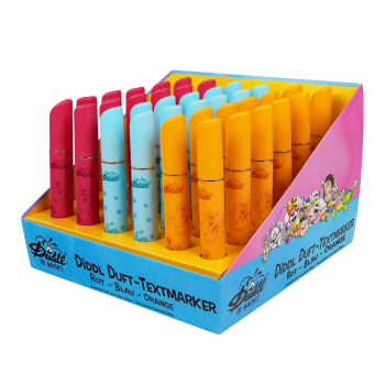 DIDDL Textmarker mit Duft (Farbe wählen)
