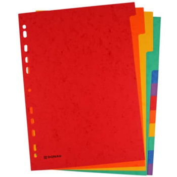 DONAU Farbregister A4 12tlg – Produktabbildung