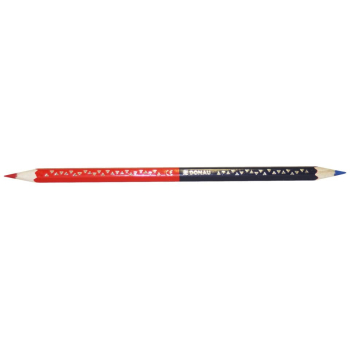 Farbstift-Silbenstift Slim rot/blau