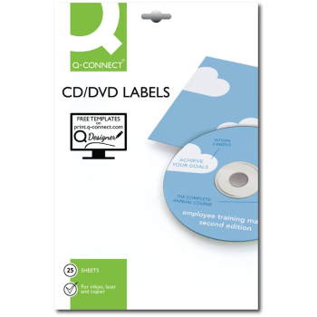 Universaletikett CD 116D 25BL