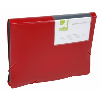 Fächertasche  rot