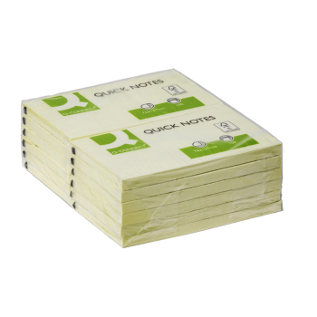 Haftnotizblock 76x127mm gelb