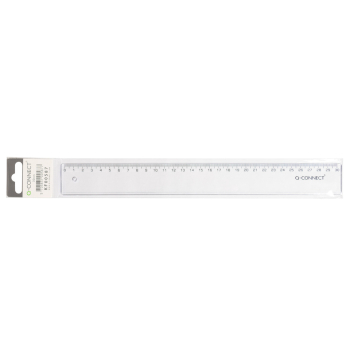 Lineal Plastik 30cm transparent