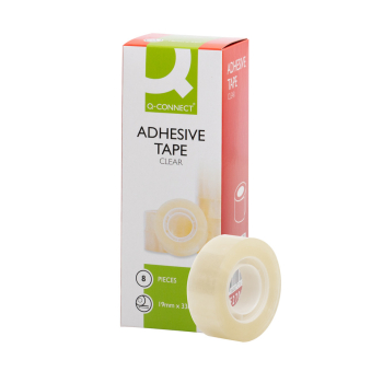 Klebeband 8RL 19mm 33m transparent