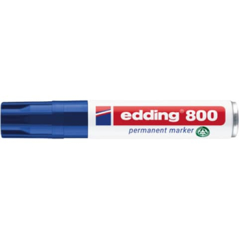 800 Permanentmarker - nachfüllbar, 4 - 12 mm, blau Edding 800-003