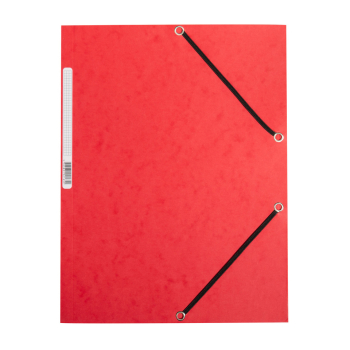 Gummizugmappe Karton rot