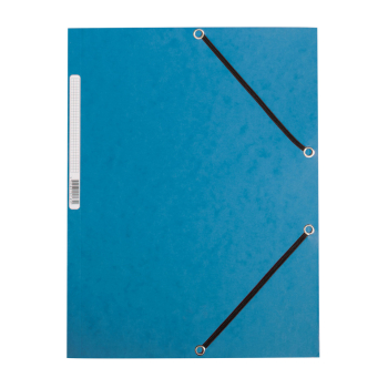 Gummizugmappe Karton blau