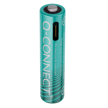 Batterie Akku/USB-C AAA 4ST petrol